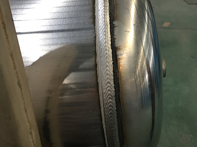 Aluminum alloy water tank  welding